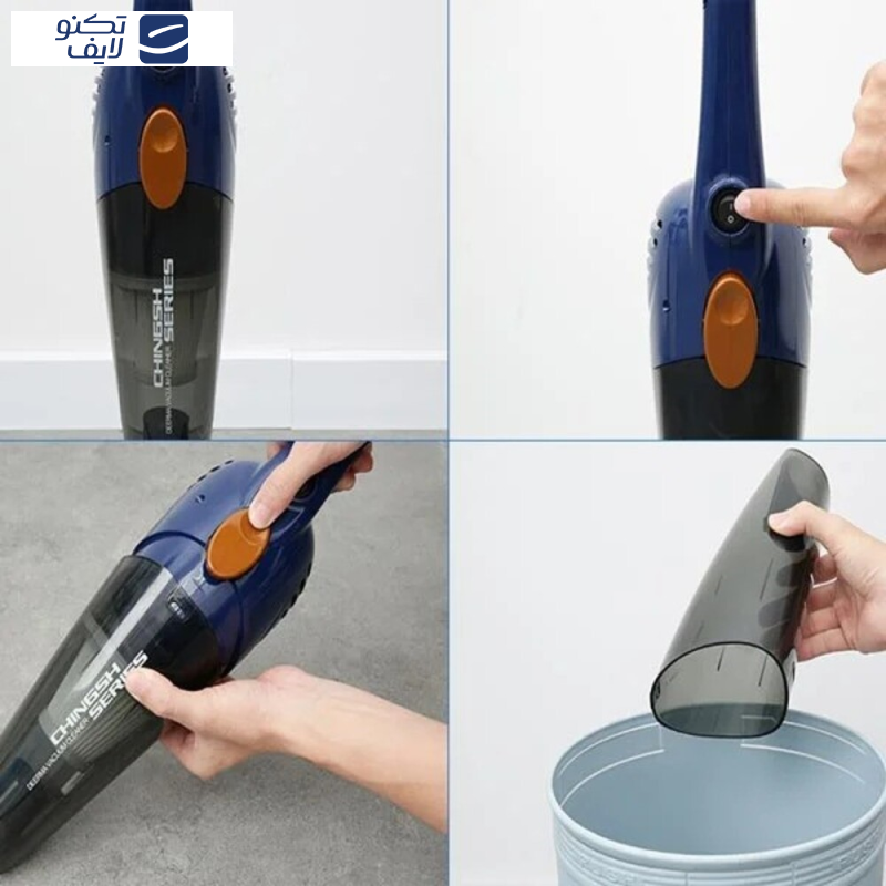 جاروبرقی 600 وات درما مدل DX118C PRO