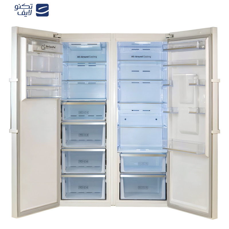 یخچال و فریزر دوقلو 36 فوت هیمالیا مدل آیس ایج HREN45001 - HFZN38002 یخچال و فریزر دوقلو 36 فوت هیمالیا مدل آیس ایج HREN45001 - HFZN38002