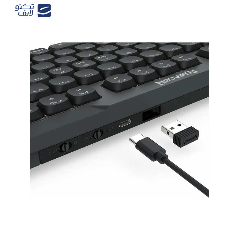 کیبورد مخصوص بازی ردراگون مدل AETHER K706 PRO  کیبورد مخصوص بازی ردراگون مدل AETHER K706 PRO