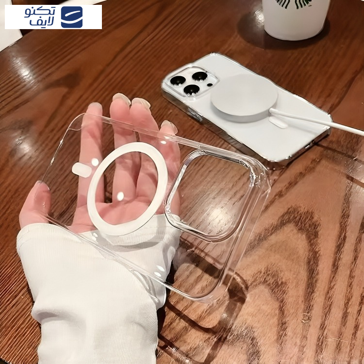 کاور مدل AntiShock-MagSafe مناسب برای گوشی موبایل اپل Iphone 13 Pro Max