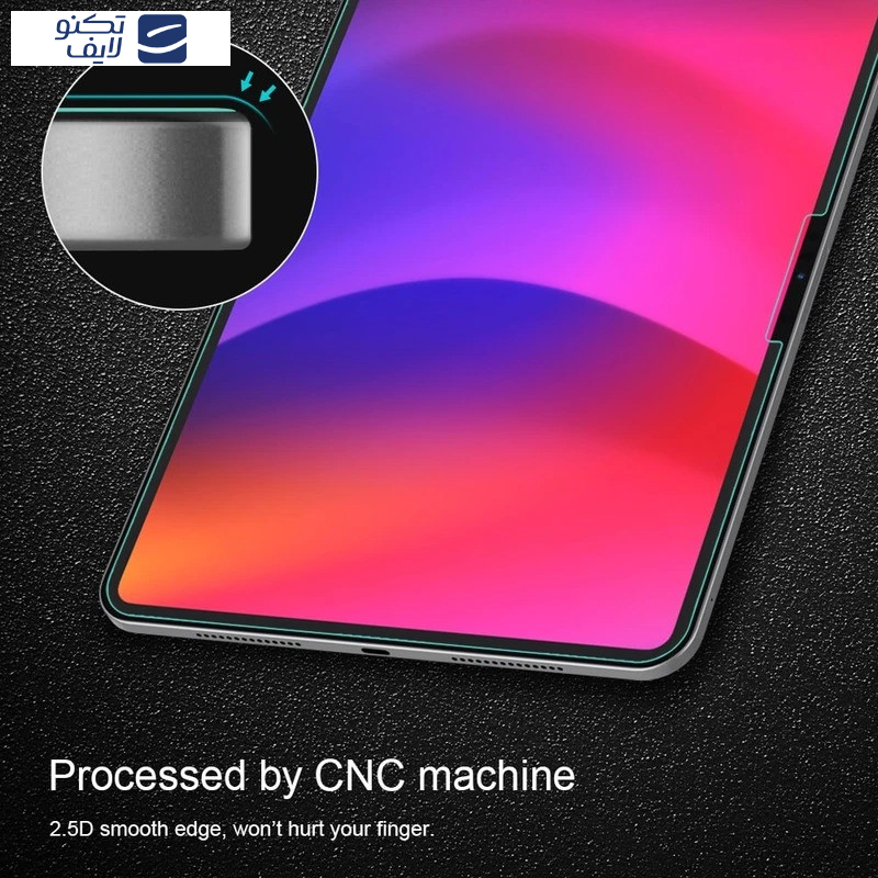 محافظ صفحه نمایش بوف مدل 5D مناسب برای تبلت اپل iPad Air 13 2025 / iPad Air 13 2024 / iPad Pro 13 2024  محافظ صفحه نمایش بوف مدل 5D مناسب برای تبلت اپل iPad Air 13 2025 / iPad Air 13 2024 / iPad Pro 13 2024