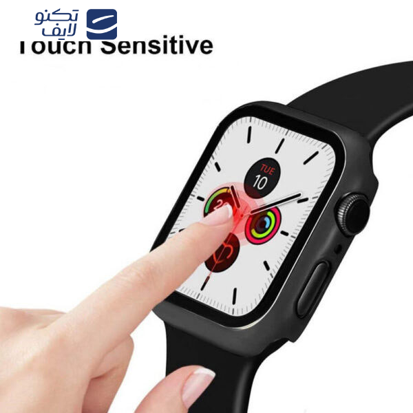 کاور مدل Gl-02 مناسب برای اپل واچ 44 میلی متری به همراه محافظ صفحه نمایش  کاور مدل Gl-02 مناسب برای اپل واچ 44 میلی متری به همراه محافظ صفحه نمایش
