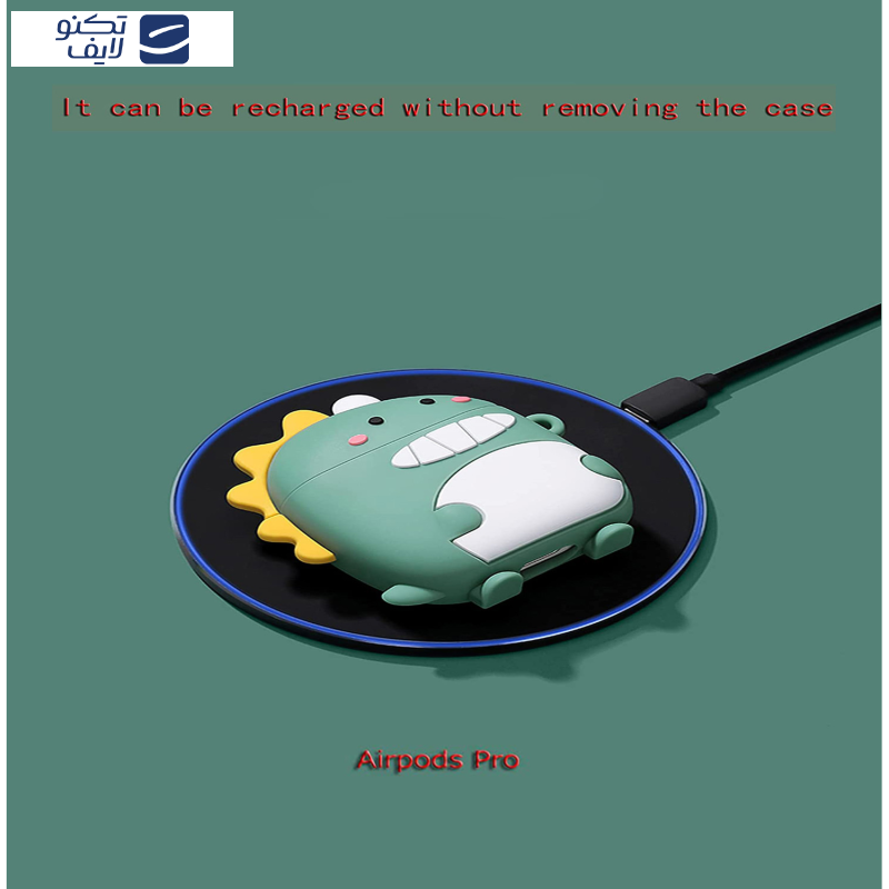 کاور مدل دایناسور خندان کارتونی مناسب برای کیس اپل ایرپاد پرو  کاور مدل دایناسور خندان کارتونی مناسب برای کیس اپل ایرپاد پرو