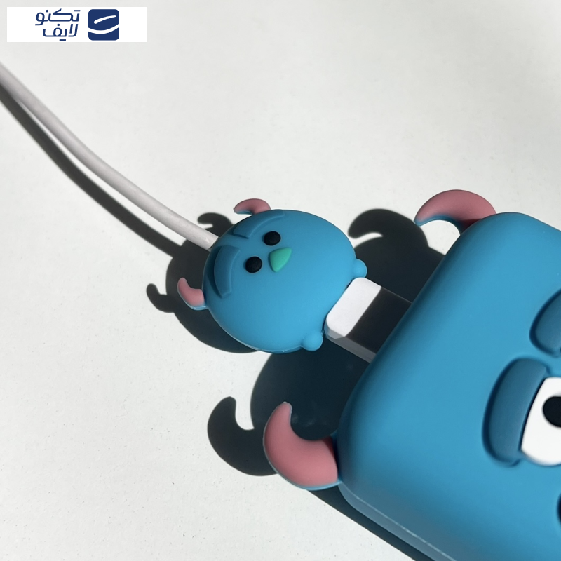 محافظ کابل طرح سالیوان به همراه محافظ شارژر دیواری مجموعه 4 عددی محافظ کابل طرح سالیوان به همراه محافظ شارژر دیواری مجموعه 4 عددی