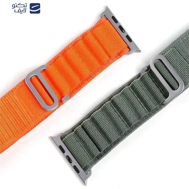 بند مدل Alpine Loop کد 01 مناسب برای اپل واچ سری 1/2/3/4/5/6/7/8/SE سایز 38/40/41 میلی متری