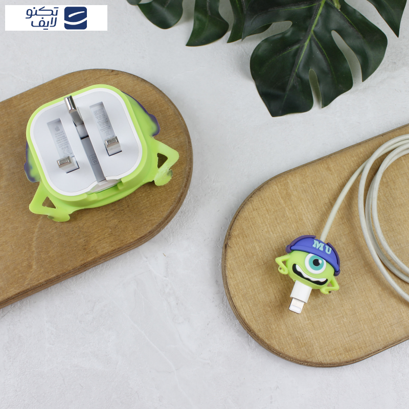 محافظ شارژر دیواری وال کیس طرح مایک کوچولو به همراه محافظ کابل محافظ شارژر دیواری وال کیس طرح مایک کوچولو به همراه محافظ کابل