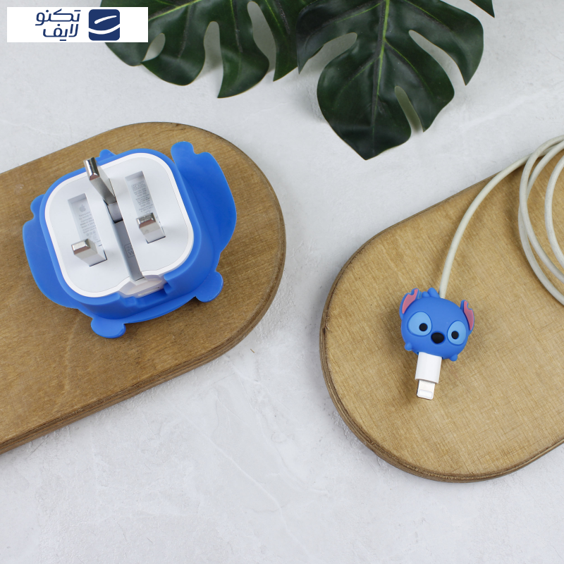 محافظ کابل و شارژر وال کیس طرح استیچ مناسب برای شارژر 20W اپل محافظ کابل و شارژر وال کیس طرح استیچ مناسب برای شارژر 20W اپل