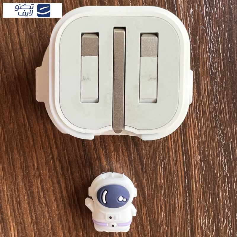 محافظ کابل و شارژر مدل فانتزی Astronaut مجموعه ۴ عددی مناسب برای شارژر 20W اپل