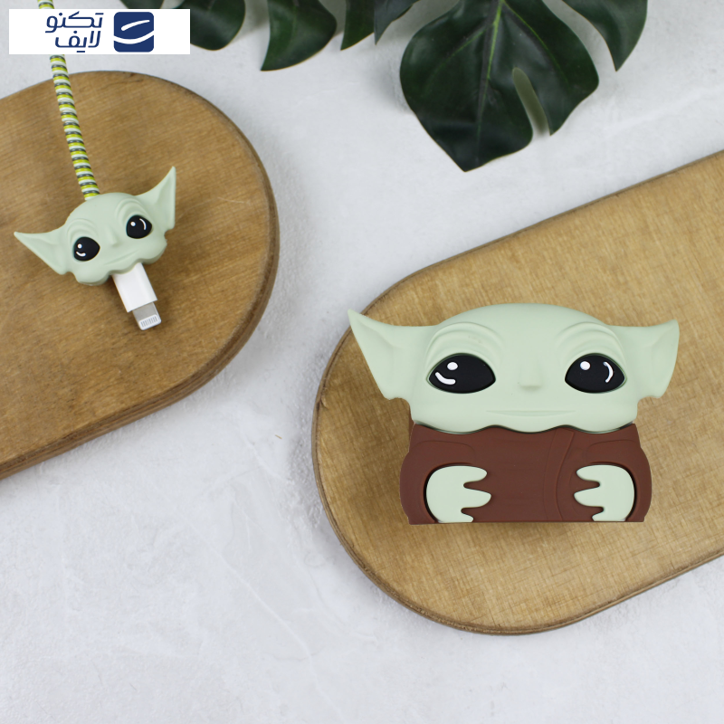 محافظ کابل و شارژر وال کیس طرح بیبی یودا مناسب برای شارژر 20W اپل محافظ کابل و شارژر وال کیس طرح بیبی یودا مناسب برای شارژر 20W اپل