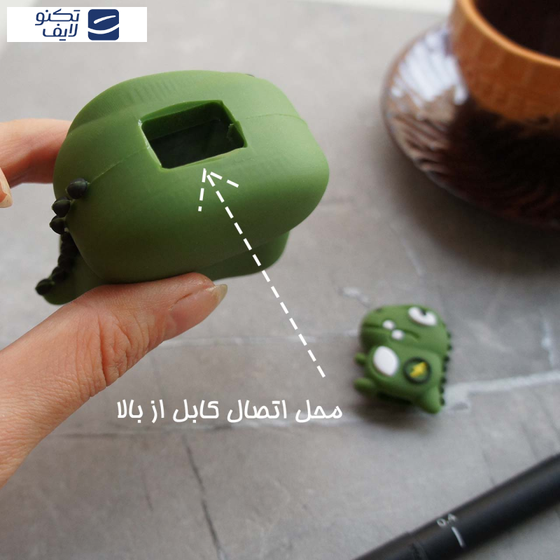 محافظ کابل مدل Cute Dragon-Cover به همراه محافظ شارژر دیواری مجموعه 4 عددی محافظ کابل مدل Cute Dragon-Cover به همراه محافظ شارژر دیواری مجموعه 4 عددی