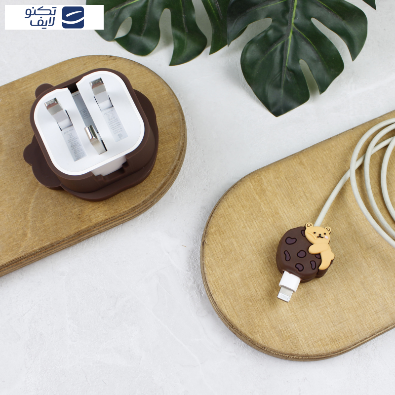 محافظ کابل و شارژر وال کیس طرح کوکی خرسی مناسب برای شارژر 20W اپل محافظ کابل و شارژر وال کیس طرح کوکی خرسی مناسب برای شارژر 20W اپل