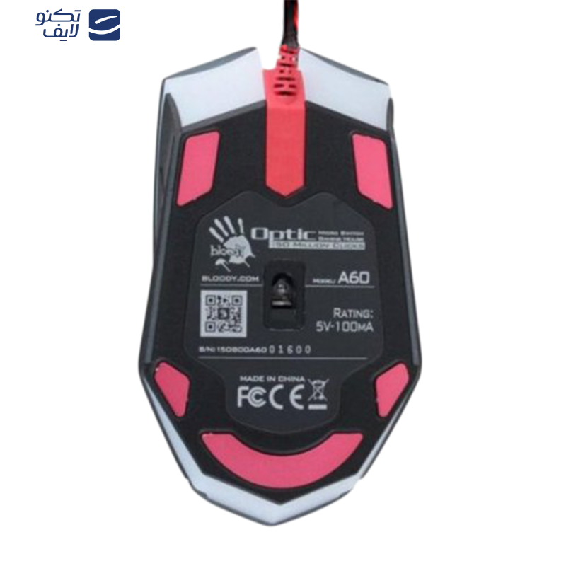 ماوس مخصوص بازی بلادی مدل A60 ماوس مخصوص بازی بلادی مدل A60