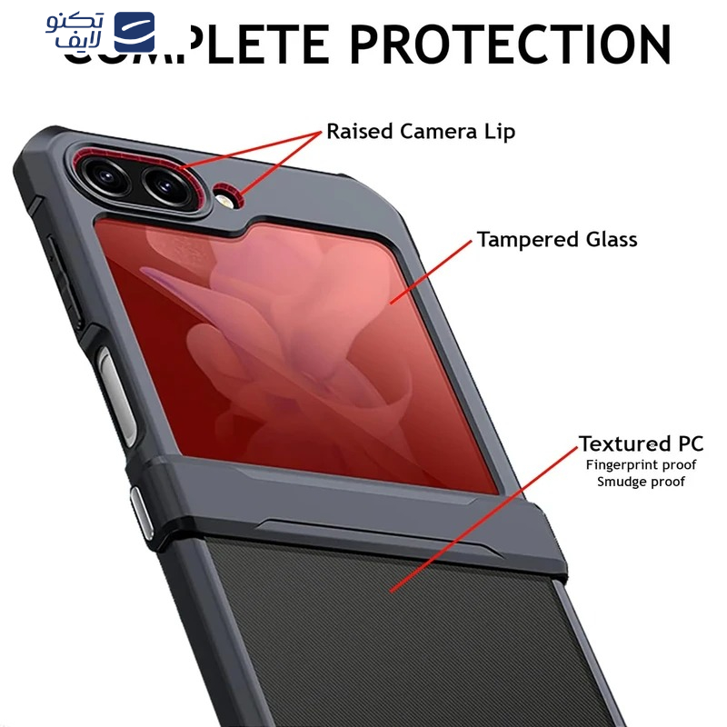 کاور ویواتل مدل XUNOD مناسب برای گوشی موبایل سامسونگ Galaxy Z Flip 6   کاور ویواتل مدل XUNOD مناسب برای گوشی موبایل سامسونگ Galaxy Z Flip 6