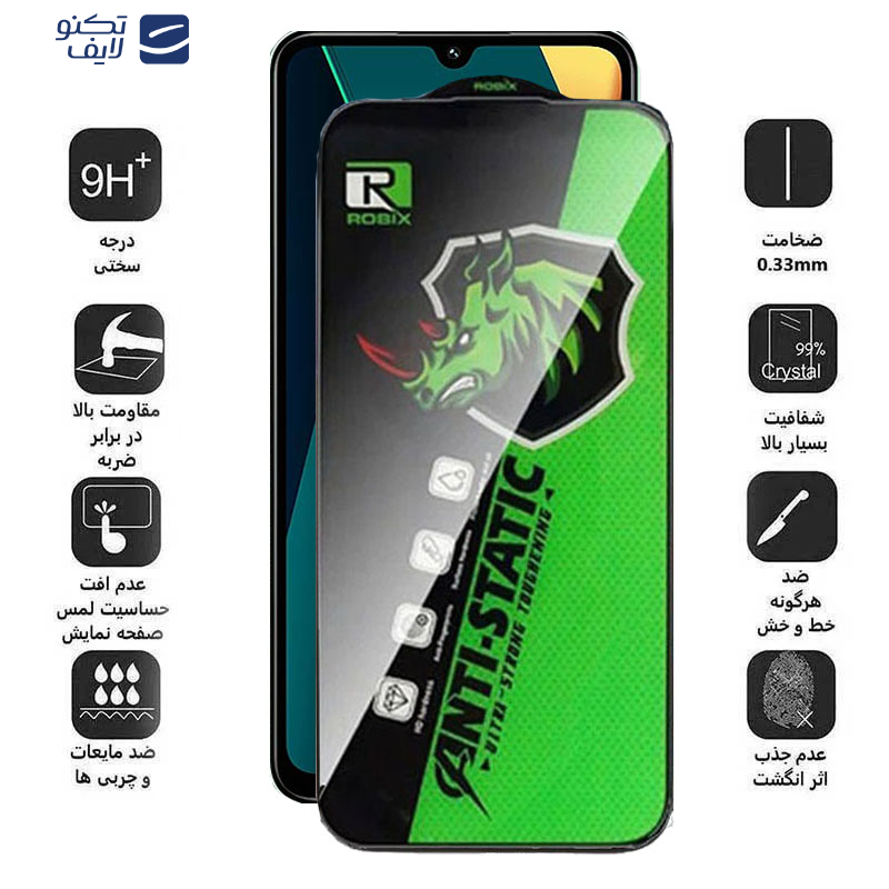 محافظ صفحه نمایش اپیکوی مدل Rhino Robix مناسب برای گوشی موبایل شیائومی Redmi C75 4G/5G /Redmi A4/A3 Pro محافظ صفحه نمایش اپیکوی مدل Rhino Robix مناسب برای گوشی موبایل شیائومی Redmi C75 4G/5G /Redmi A4/A3 Pro