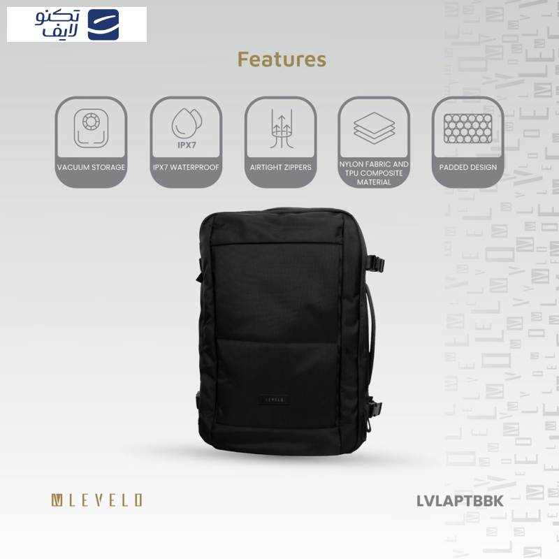 کوله پشتی سفری لولو مدل Aeropact Vacuum  کوله پشتی سفری لولو مدل Aeropact Vacuum