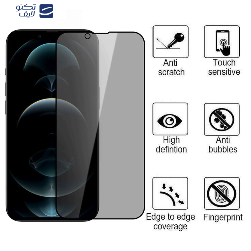 محافظ صفحه نمایش حریم شخصی اپیکوی مدل Pry مناسب برای گوشی موبایل اپل iPhone 16e / 14 / 13 Pro / 13 محافظ صفحه نمایش حریم شخصی اپیکوی مدل Pry مناسب برای گوشی موبایل اپل iPhone 16e / 14 / 13 Pro / 13