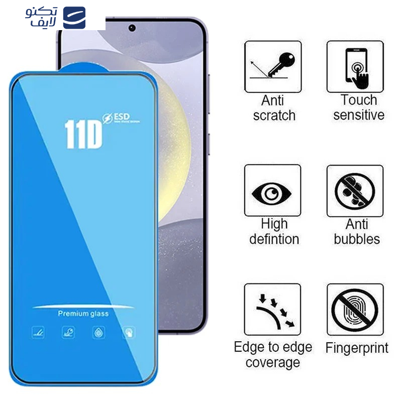 محافظ صفحه نمایش اپیکوی مدل Blue ESD مناسب برای گوشی موبایل سامسونگ Galaxy S25 Edge