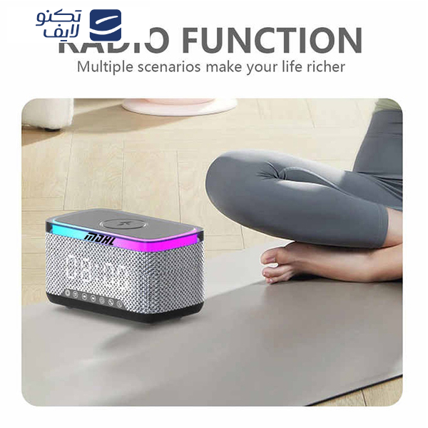 اسپیکر بلوتوثی ام دی اچ ال مدل MD-S300  به همراه چراغ USB اسپیکر بلوتوثی ام دی اچ ال مدل MD-S300  به همراه چراغ USB