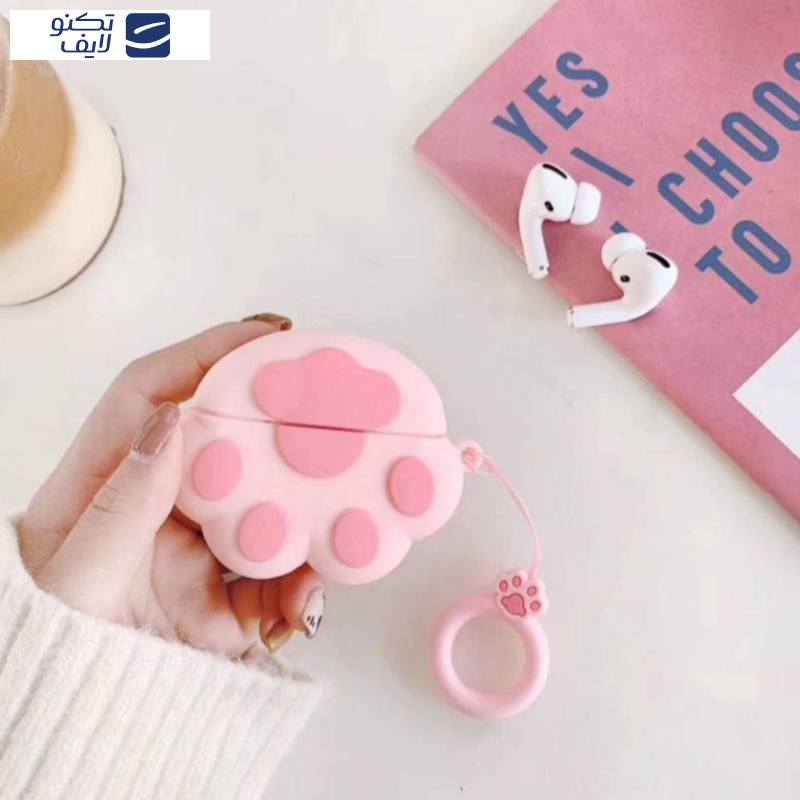 کاور تهران پکن مدل فانتزی پنجه گربه  مناسب برای کیس اپل ایرپاد 4 به همراه آویز