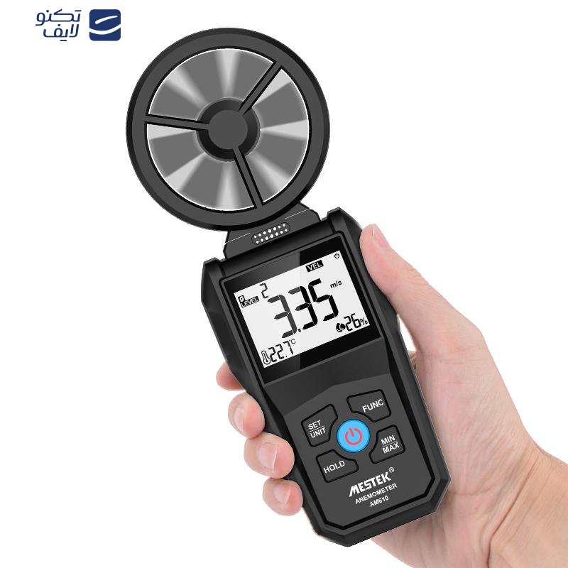 سرعت سنج باد مستک مدل AM610 سرعت سنج باد مستک مدل AM610