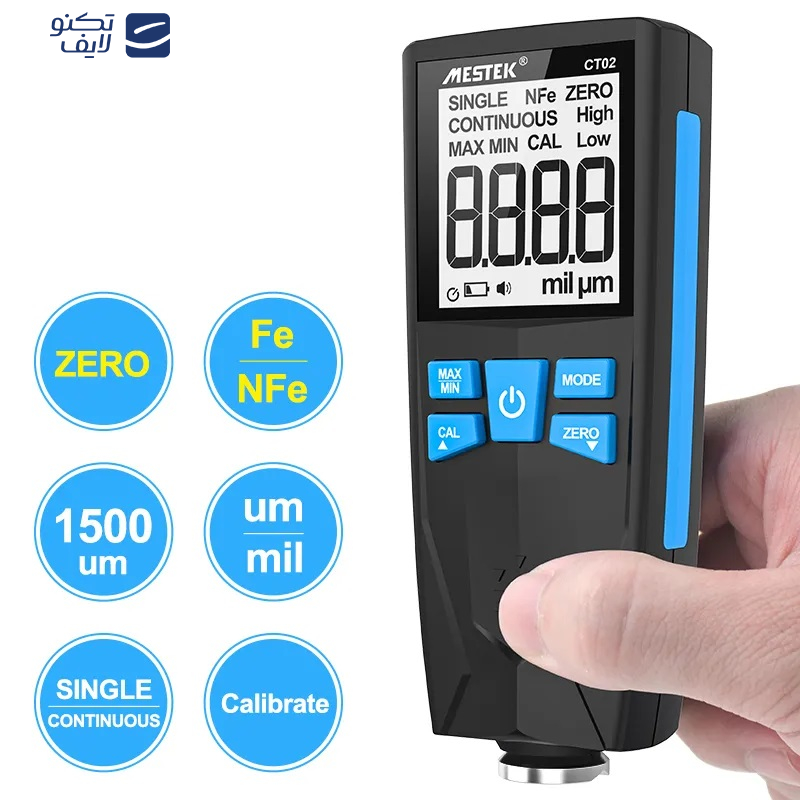 ضخامت سنج رنگ دیجیتال مستک مدل CT02 ضخامت سنج رنگ دیجیتال مستک مدل CT02