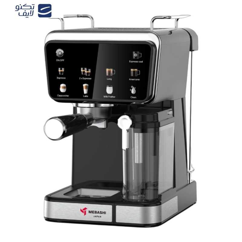 اسپرسو ساز ۱۵۰۰ میلیلیتر مباشی مدل ME-ECM2505 اسپرسو ساز ۱۵۰۰ میلیلیتر مباشی مدل ME-ECM2505