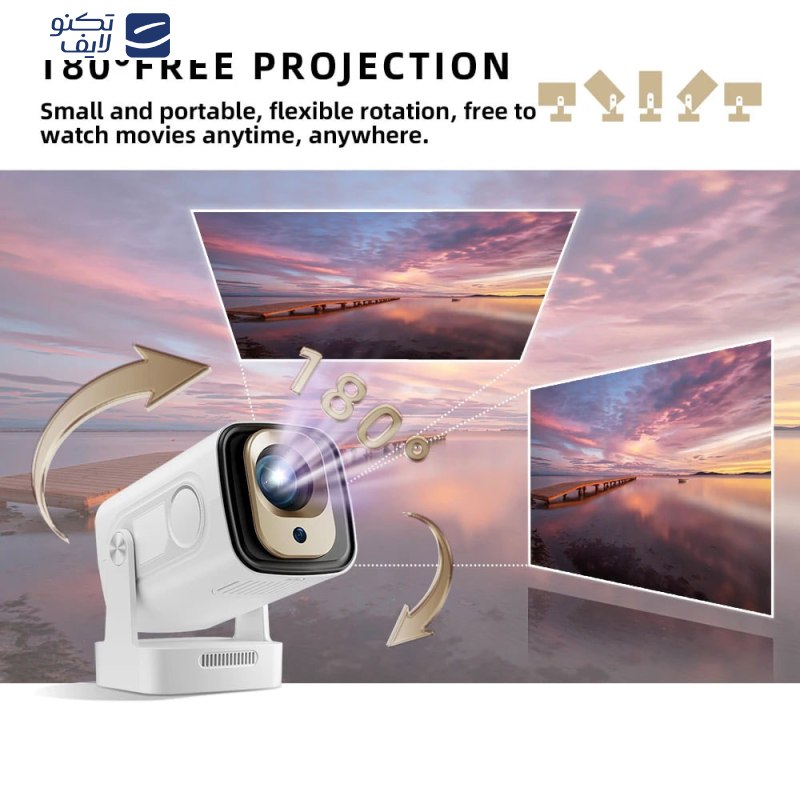 ویدئو پروژکتور بنیوس مدل BE-VP12 ویدئو پروژکتور بنیوس مدل BE-VP12