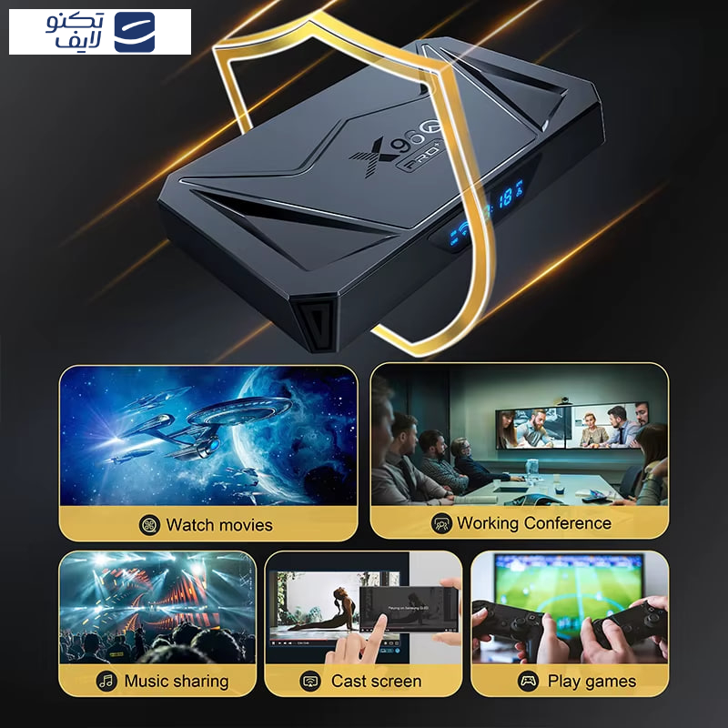 اندروید باکس  X96Q Pro Plus  مدل H728  اندروید باکس  X96Q Pro Plus  مدل H728