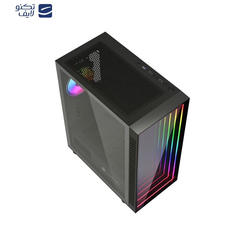 کیس کامپیوتر لاجی کی مدل LK-C481B کیس کامپیوتر لاجی کی مدل LK-C481B