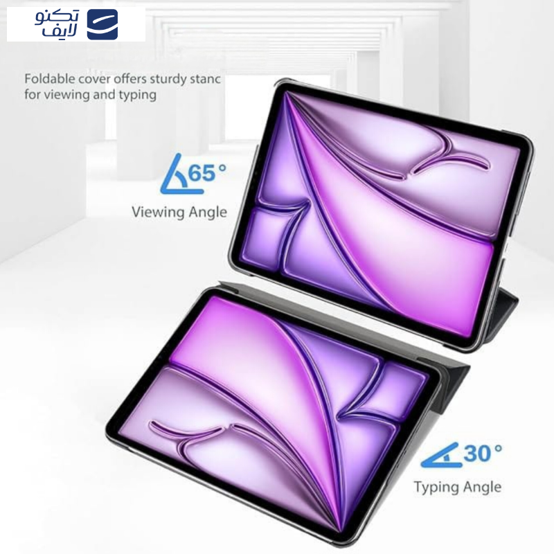 کیف کلاسوری زیفرند مدل Smart Leather مناسب برای تبلت اپل iPad Mini 6 2021 کیف کلاسوری زیفرند مدل Smart Leather مناسب برای تبلت اپل iPad Mini 6 2021