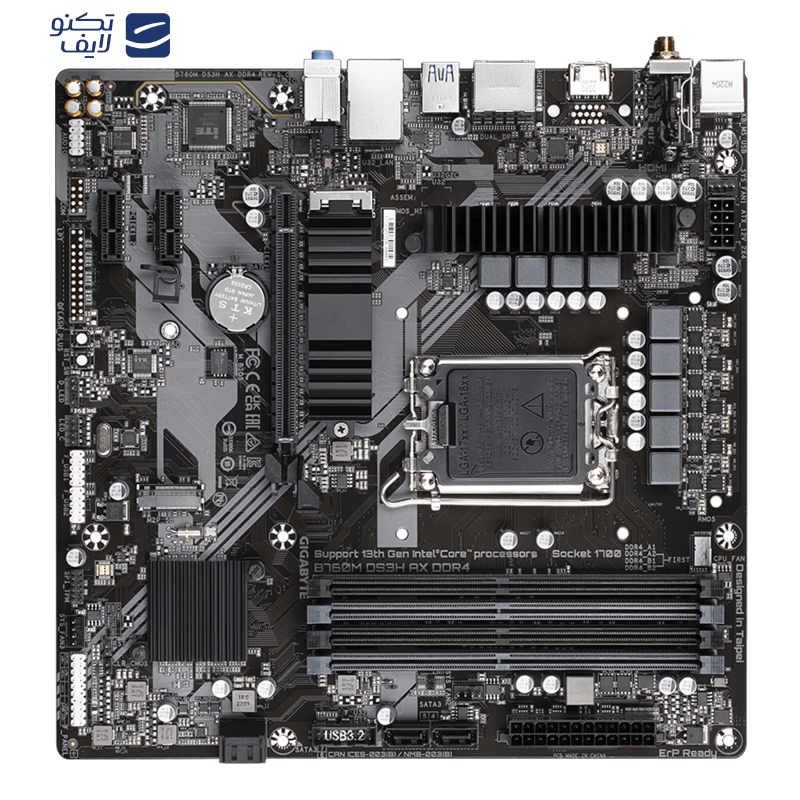 مادربرد گیگابایت مدل B760M DS3H AX DDR4 rev. 1.x