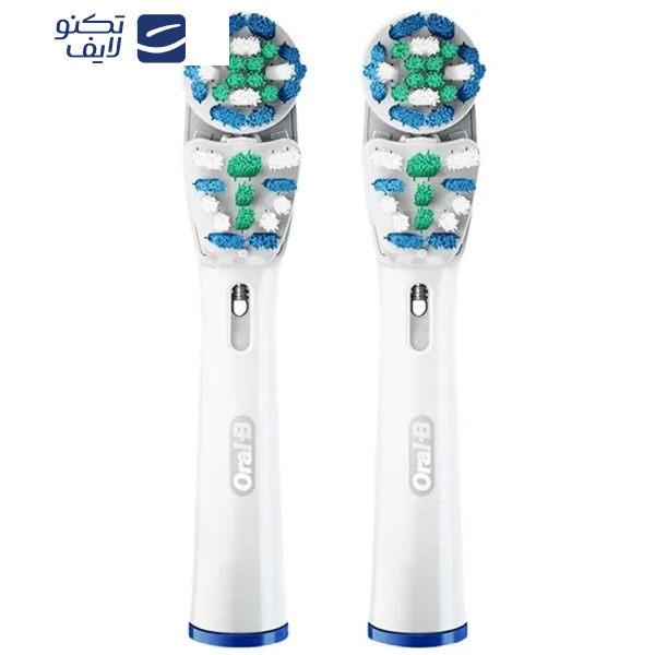 سری یدک مسواک برقی اورال-بی مدل DUAL CLEAN بسته 2 عددی