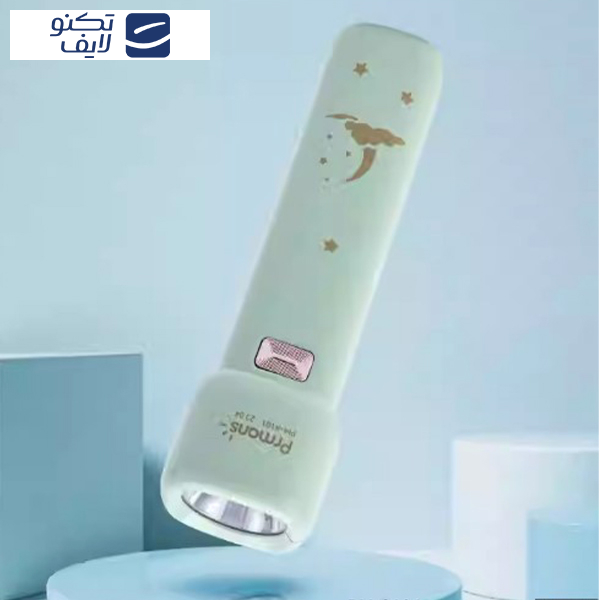 چراغ قوه دستی پرمنس مدل مهتابی 3 حالته کد 8101 چراغ قوه دستی پرمنس مدل مهتابی 3 حالته کد 8101