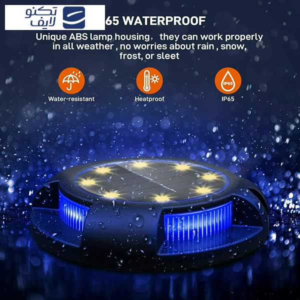 چراغ دفنی خورشیدی مدل C71  چراغ دفنی خورشیدی مدل C71