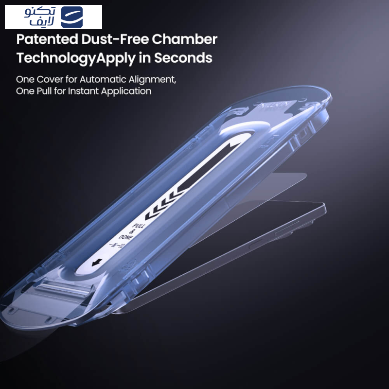  محافظ صفحه نمایش نیلکین مدل H Plus Pro مناسب برای گوشی موبایل سامسونگ Galaxy S25 Edge به همراه کیت نصب