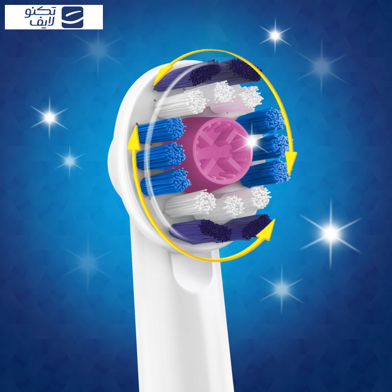سری یدک مسواک برقی اورال-بی مدل Brush Heads 3D White بسته 2 عددی سری یدک مسواک برقی اورال-بی مدل Brush Heads 3D White بسته 2 عددی