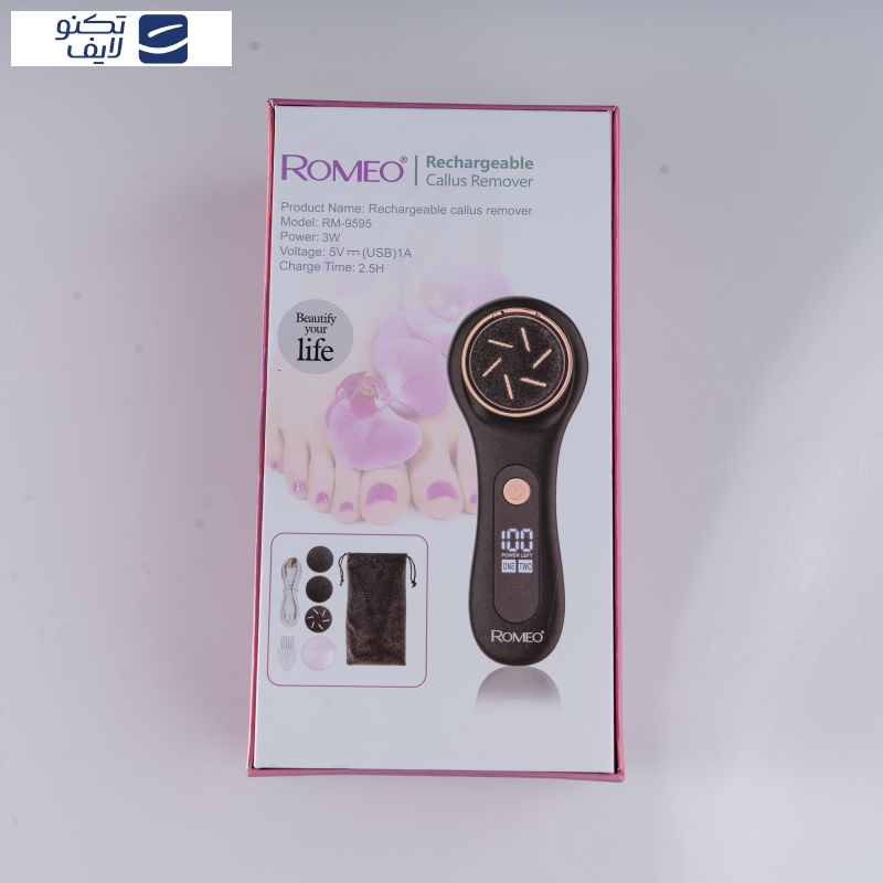 سنگ پا برقی رومئو مدل RM-9595 سنگ پا برقی رومئو مدل RM-9595