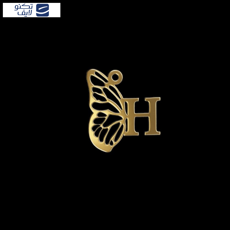 آویز گردنبند طلا 18 عیار زنانه مدوپد مدل H کد kc18888 آویز گردنبند طلا 18 عیار زنانه مدوپد مدل H کد kc18888