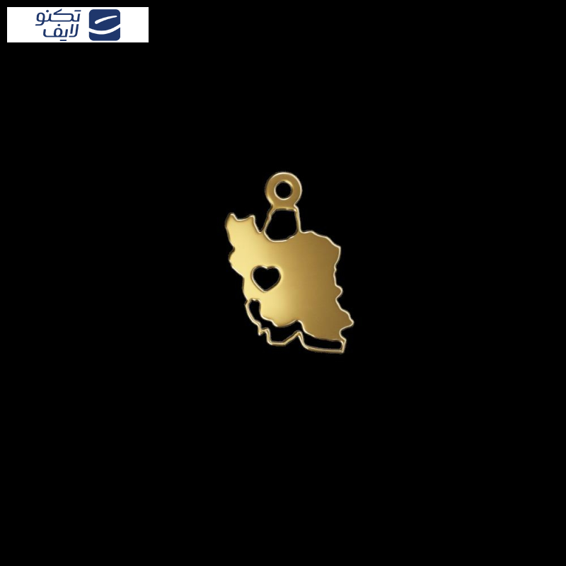 آویز گردنبند طلا 18 عیار زنانه مدوپد مدل  نقشه ایران کد kc18777 آویز گردنبند طلا 18 عیار زنانه مدوپد مدل  نقشه ایران کد kc18777