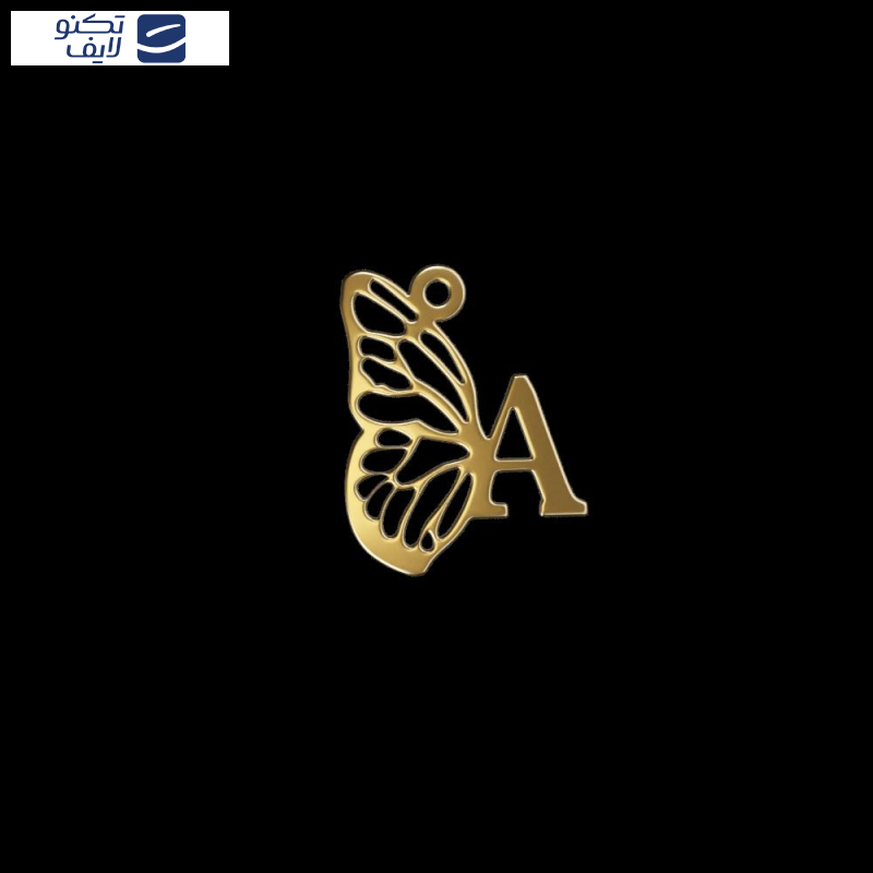 آویز گردنبند طلا 18 عیار زنانه مدوپد مدل A کد kc18842