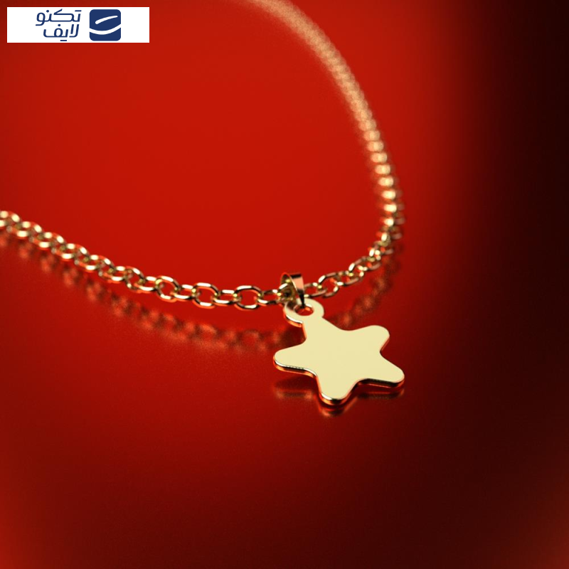 نیم ست طلا 18 عیار زنانه مدوپد مدل ستاره کد NA14687