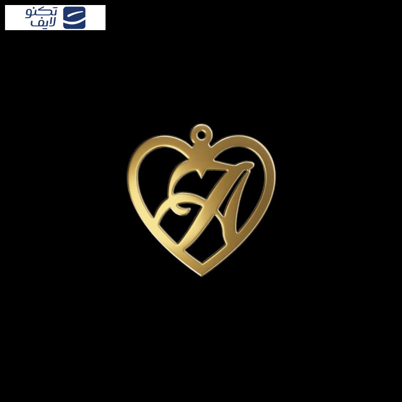 آویز گردنبند طلا 18 عیار زنانه مدوپد مدل A کد kc19056