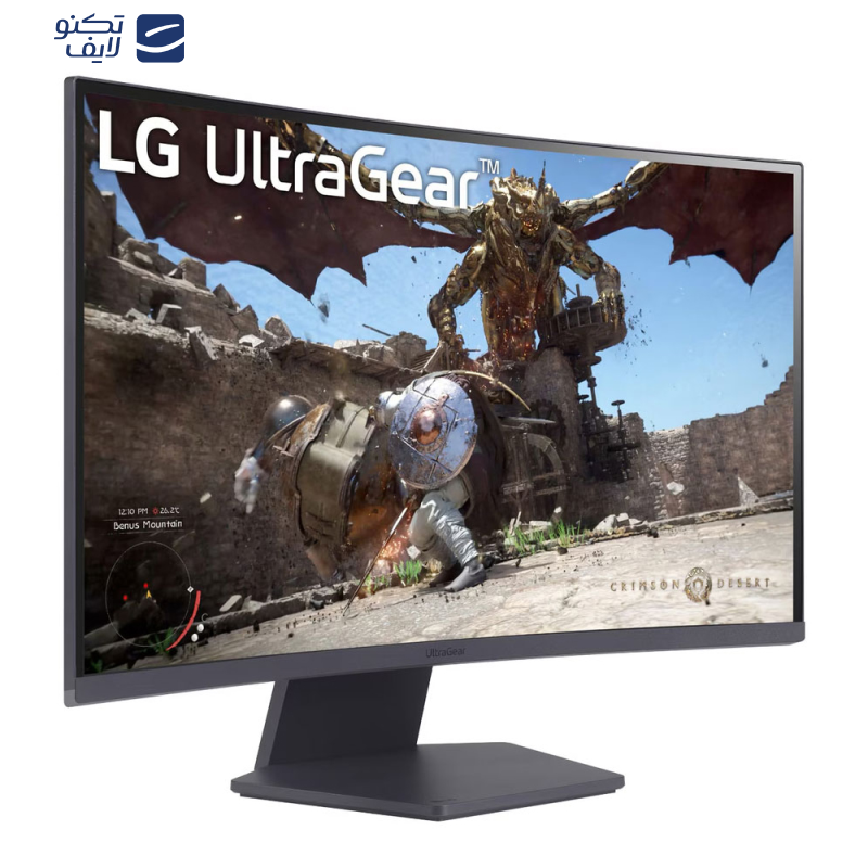 مانیتور خمیده گیمینگ ال جی مدل UltraGear 27GS60QC سایز 27 اینچ مانیتور خمیده گیمینگ ال جی مدل UltraGear 27GS60QC سایز 27 اینچ