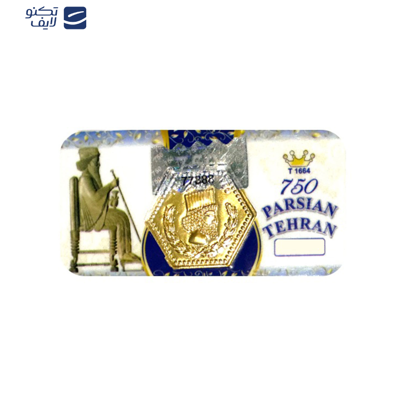 طلا گرمی 18 عیار مدل پارسیان 1664 کد 200 طلا گرمی 18 عیار مدل پارسیان 1664 کد 200