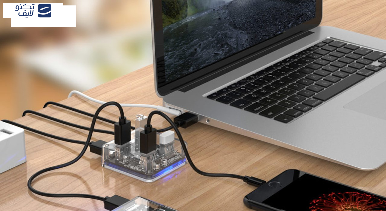 هاب USB 3.0 چهار پورت اوریکو مدل MH4U-U3 هاب USB 3.0 چهار پورت اوریکو مدل MH4U-U3