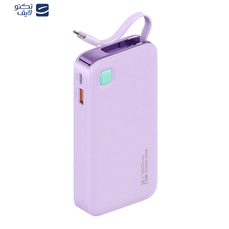 پاوربانک یوسمز مدل CD224 ظرفیت 10000 میلی آمپر پاوربانک یوسمز مدل CD224 ظرفیت 10000 میلی آمپر