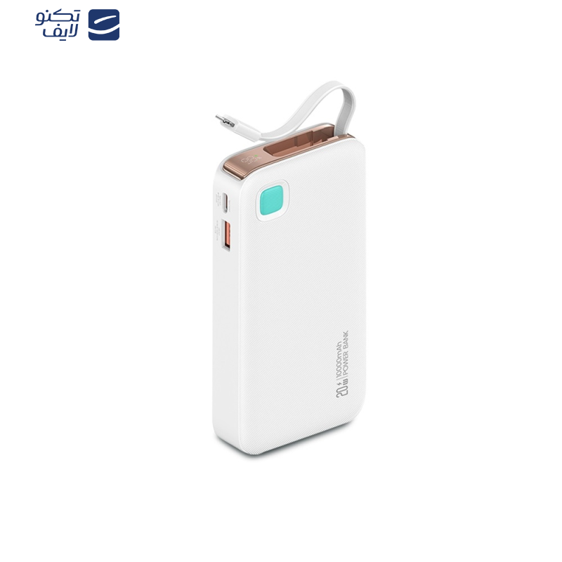 پاوربانک یوسمز مدل US-CC225 ظرفیت 10000 میلی آمپر ساعت پاوربانک یوسمز مدل US-CC225 ظرفیت 10000 میلی آمپر ساعت