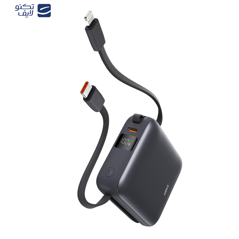 پاوربانک هیسکا مدل HP-131PD ظرفیت 10000 میلی آمپر ساعت پاوربانک هیسکا مدل HP-131PD ظرفیت 10000 میلی آمپر ساعت