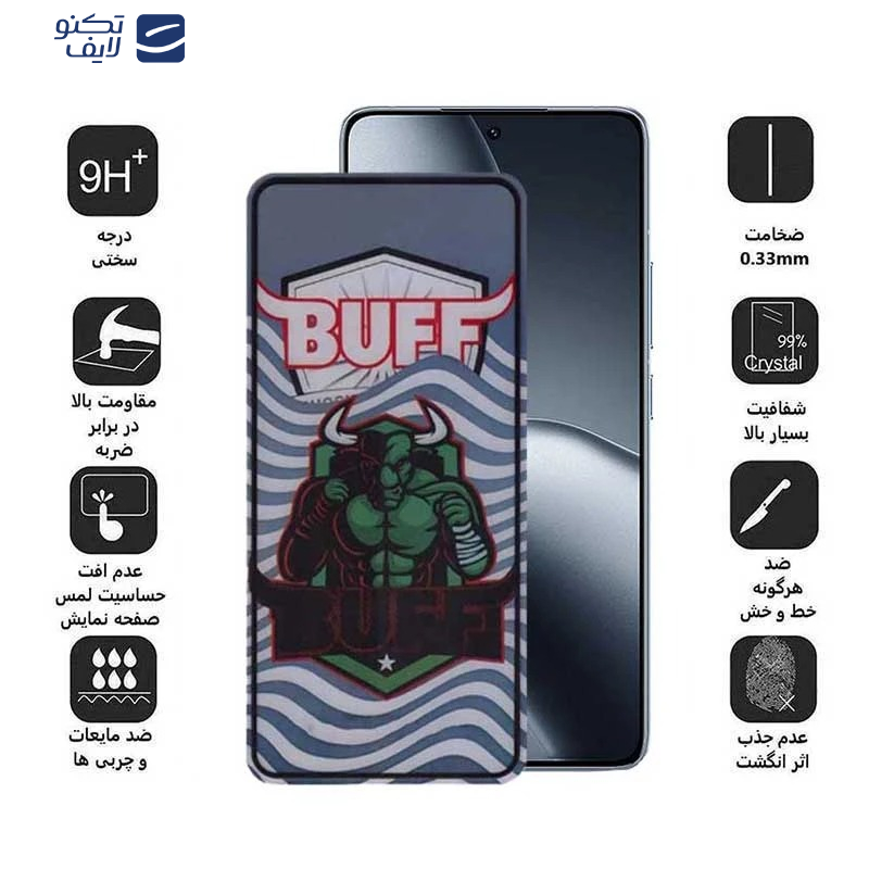محافظ صفحه نمایش بوف مدل  Super Power-Guarantee مناسب برای گوشی موبایل شیائومی Poco F7 Pro / Poco F7 Ultra /Xiaomi 15s Pro محافظ صفحه نمایش بوف مدل  Super Power-Guarantee مناسب برای گوشی موبایل شیائومی Poco F7 Pro / Poco F7 Ultra /Xiaomi 15s Pro