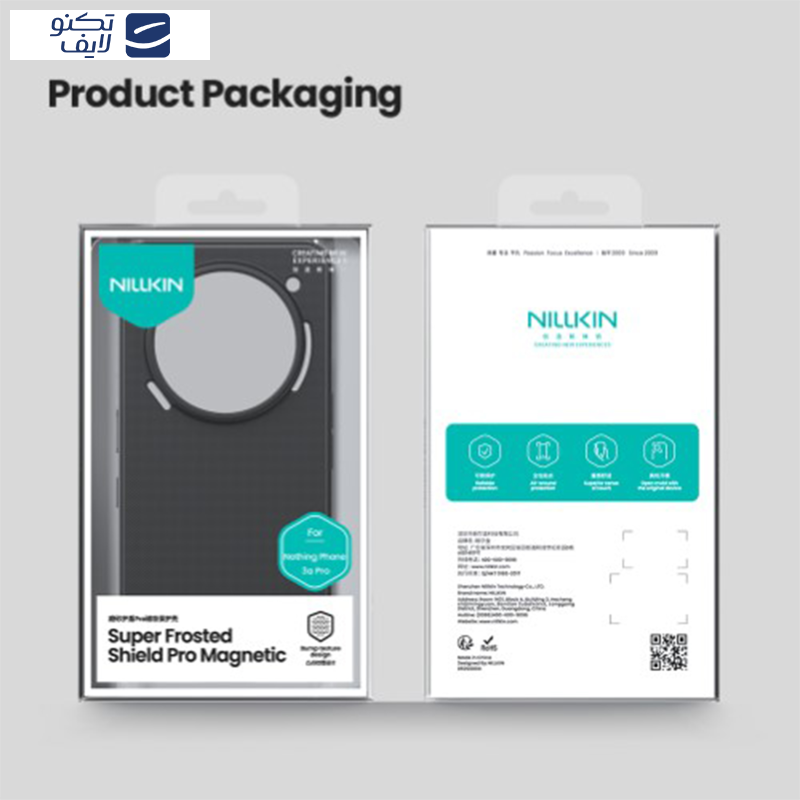 کاور نیلکین مدل Super Frosted Shield Pro Magnetic مناسب برای گوشی موبایل ناتینگ Nothing Phone 3a Pro کاور نیلکین مدل Super Frosted Shield Pro Magnetic مناسب برای گوشی موبایل ناتینگ Nothing Phone 3a Pro